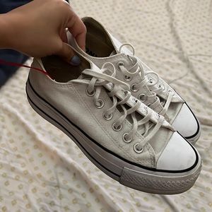 Converse Womens All Star Platform Low Top